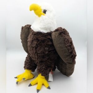 Wild Republic Bald Eagle realistic‎ Plush Stuffed Animal 13" Patriotic